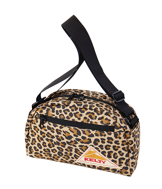 Round outlet leopard bag